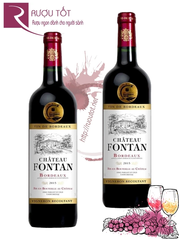 Rượu Vang Pháp Chateau Fontan Bordeaux