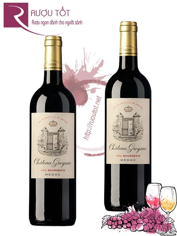 Rượu vang Pháp Chateau Greysac Medoc Cru Bourgeois