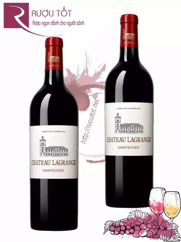Rượu Vang Chateau Lagrange Saint Julien Grand Cru Classe 95 điểm