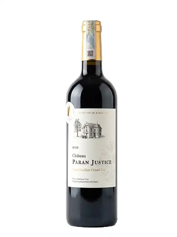 Vang đỏ Chateau Paran Justice Saint Emilion Grand Cru 14%