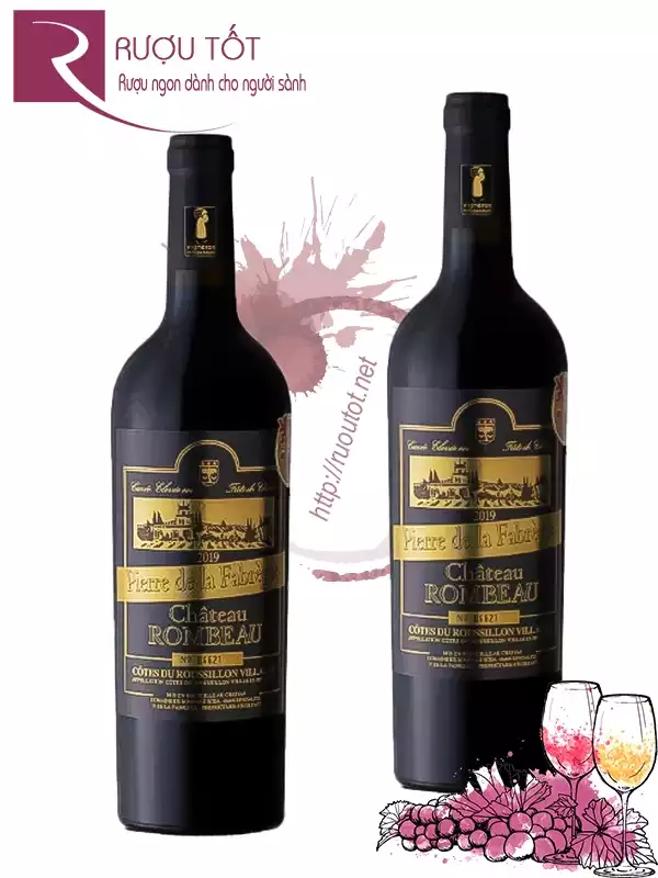 Rượu Vang Chateau Rombeau Cotes Du Roussillon