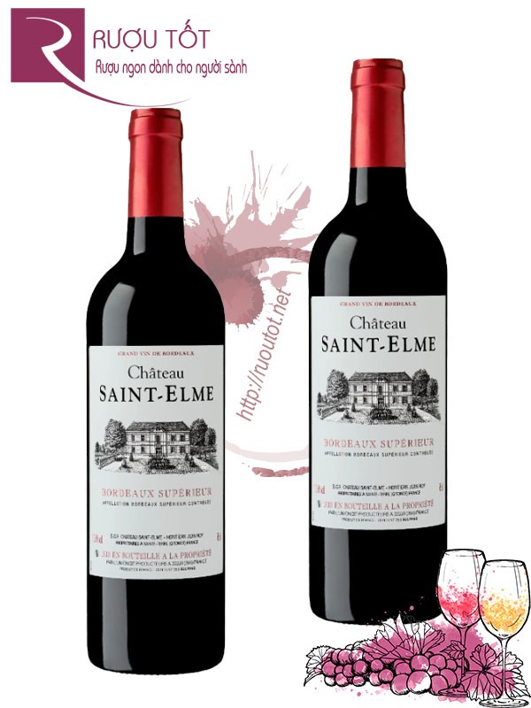 Rượu vang Chateau Saint Elme Bordeaux Superieur