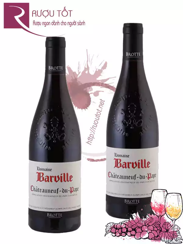 Vang Pháp Chateauneuf du Pape Domaine Barville