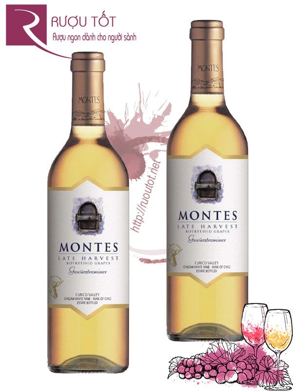 Rượu vang Montes Late Harvest Gewurztraminer