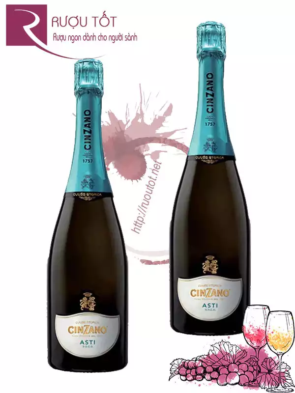 Rượu vang Cinzano Asti Moscato