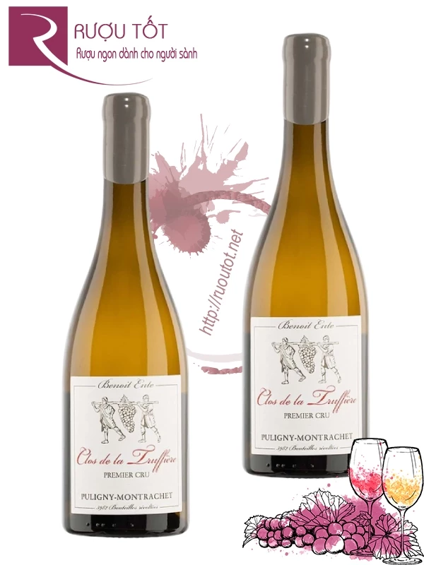 Rượu vang Clos de la Truffiere Montrachet Premier Cru 750ml 13,5%