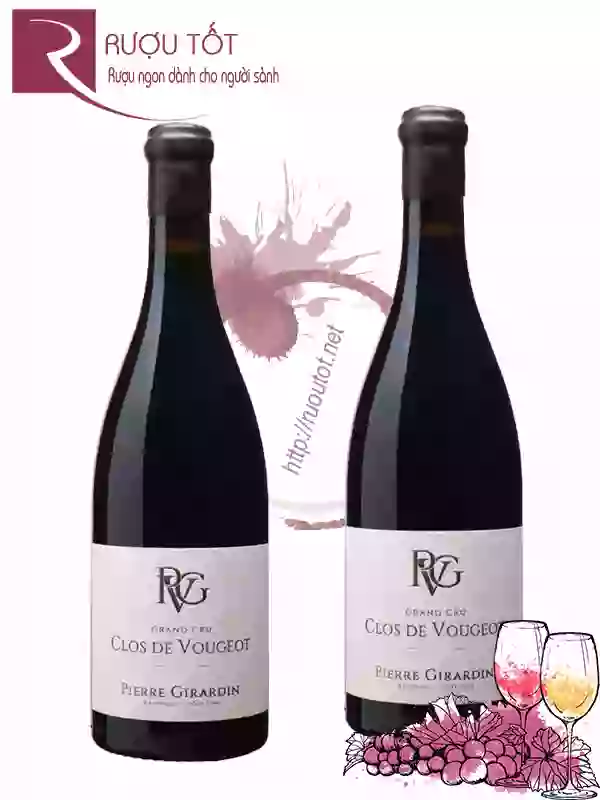 Rượu Vang Clos De Vougeot Pierre Girardin Grand Cru