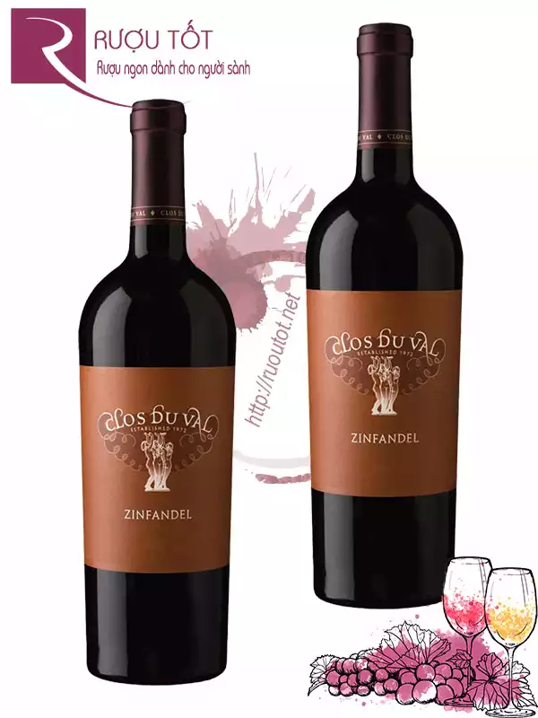 Rượu Vang Clos du Val Zinfandel Chính Hãng