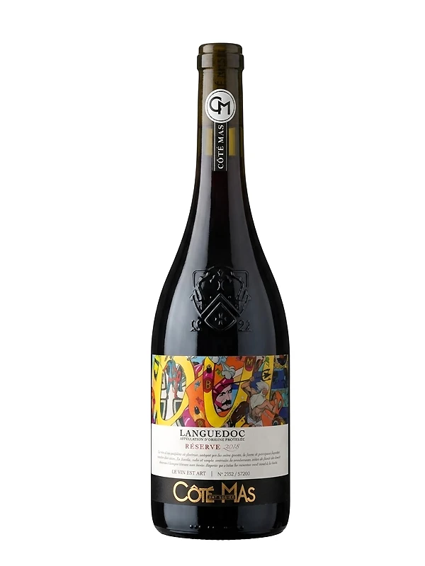 Vang đỏ Cote Mas Art Series Reserve Languedoc 13,5%