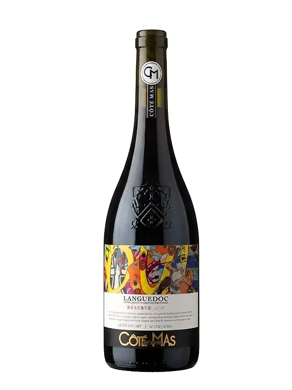 Vang đỏ Cote Mas Art Series Reserve Languedoc 13,5%