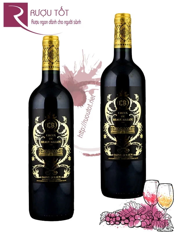 Rượu vang Croix de Beaucaillou Saint Julien AOC