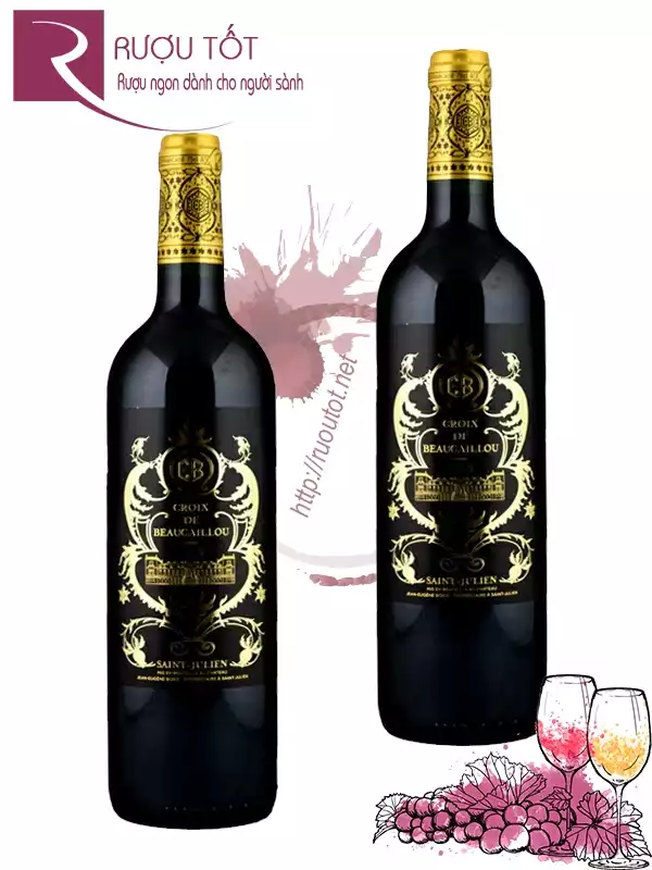 Rượu vang Croix de Beaucaillou Saint Julien AOC