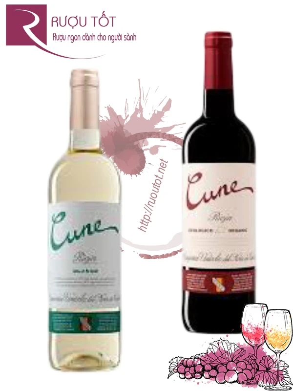 Rượu vang  Cune Rioja Blanco