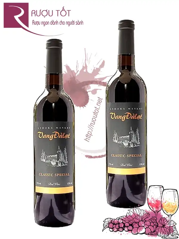 Rượu Vang Đà Lạt Classic Special Red
