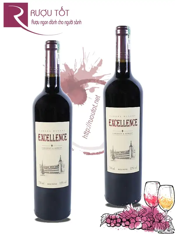 Rượu Vang Đà Lạt Excellence Red