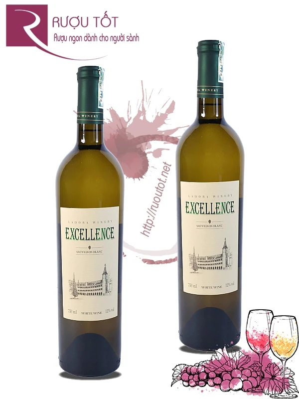 Rượu Vang Đà Lạt Excellence White