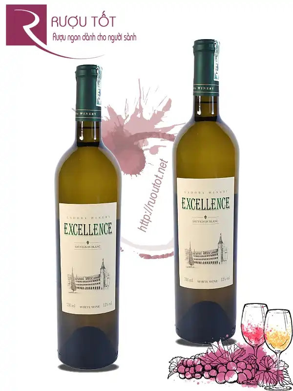 Rượu Vang Đà Lạt Excellence White