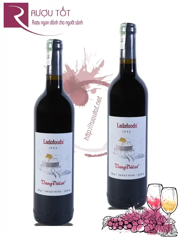 Rượu Vang Đà Lạt Sweet Wine 750ml