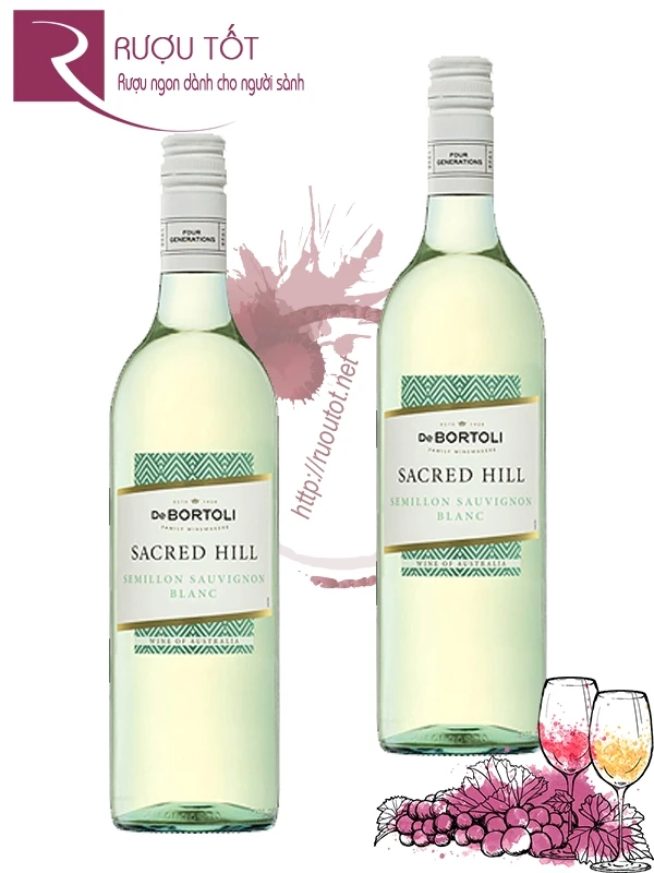 Rượu vang Sacred Hill Semillon Chardonnay