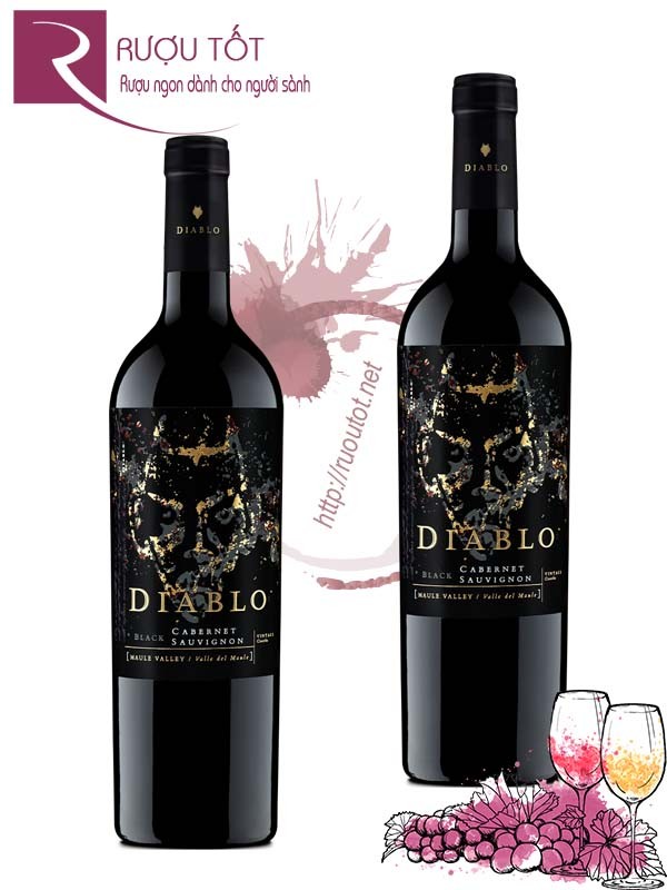 Rượu vang Diablo Black Cabernet Sauvignon Maule Valley
