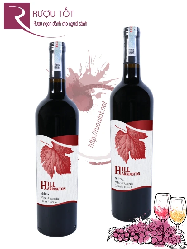 Rượu Vang Đỏ Harrington Shiraz 750ml