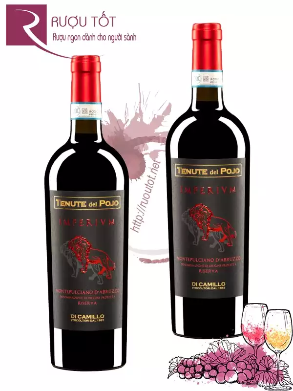 Rượu vang Tenute Del Pojo Imperivm Reserva Montepulciano D’Abruzzo