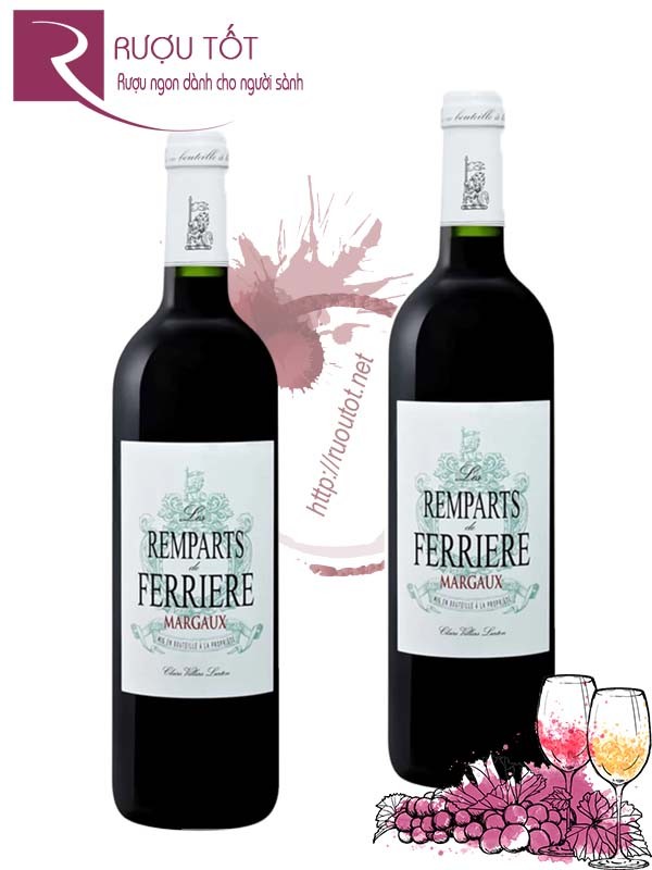 Rượu Vang Les Remparts de Ferriere Margaux