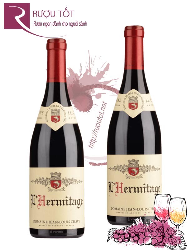 Rượu vang L'Hermitage Domaine Jean Louis Chave Chính hãng