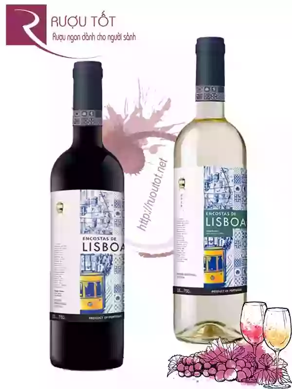 Rượu vang Lisboa Encostas de (Red-White-Rose)