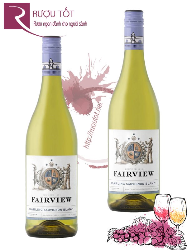 Rượu vang Fairview Sauvignon Blanc Thượng hạng