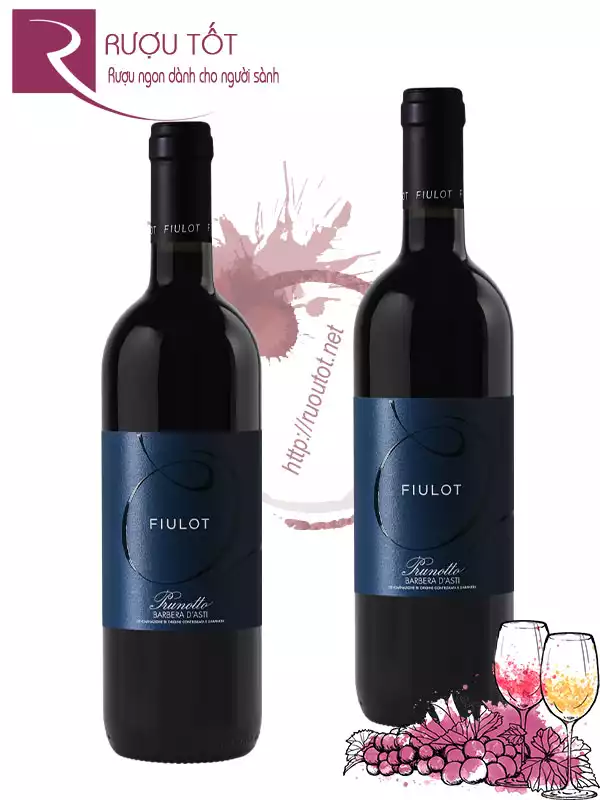 Rượu vang Prunotto Fiulot Barbera D Asti