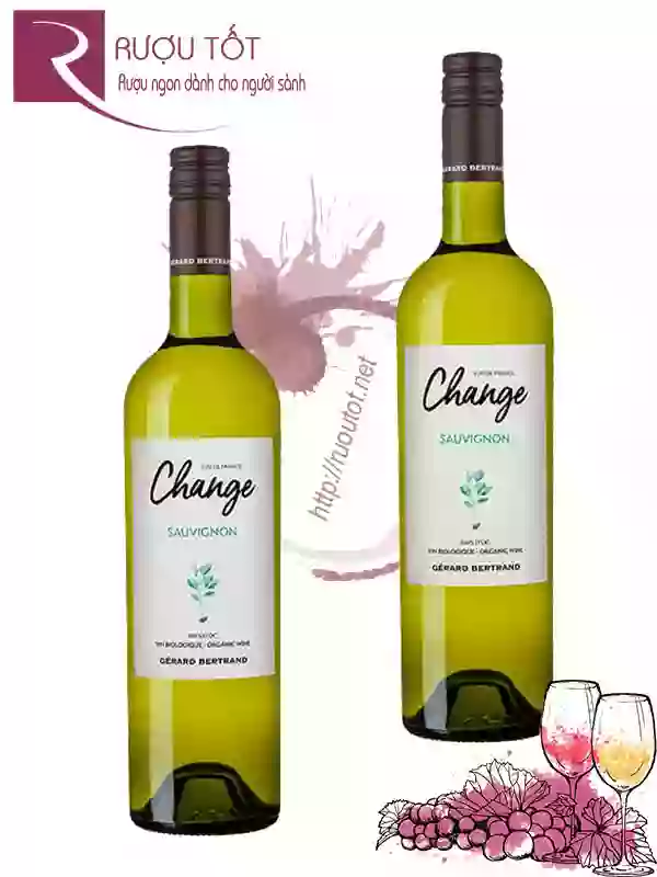 Rượu Vang Trắng Pháp Gerard Bertrand Change Sauvignon Blanc