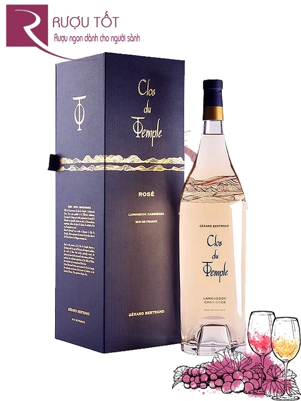 Rượu vang Gerard Bertrand Clos du Temple Đẳng cấp