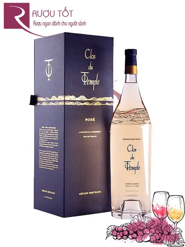 Rượu vang Gerard Bertrand Clos du Temple Đẳng cấp