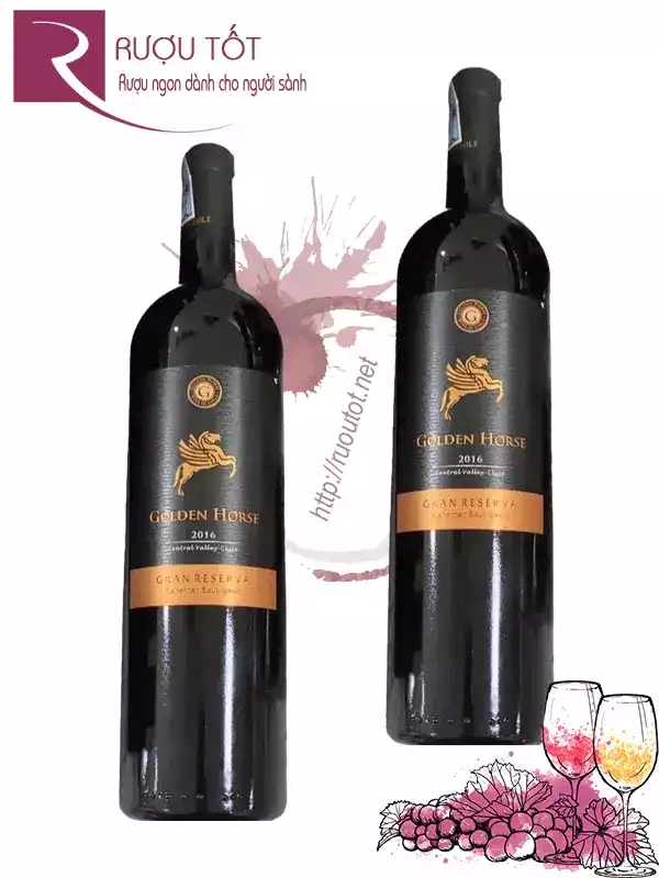 Rượu Vang Golden Horse Gran Reserva Cabernet Sauvignon