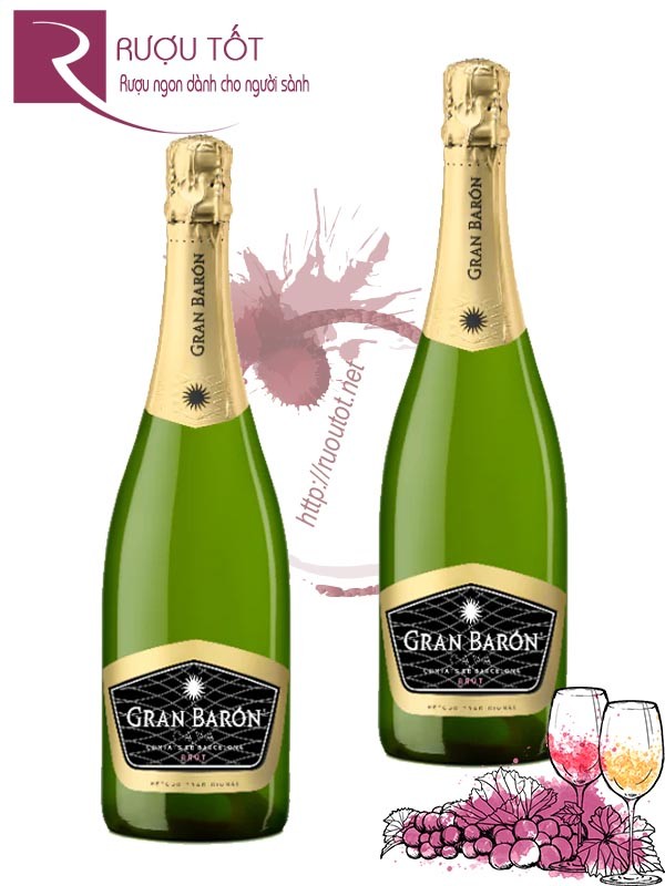 Rượu vang Gran Baron Cava Brut