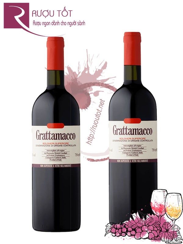 Rượu Vang Grattamacco Bolgheri Superiore