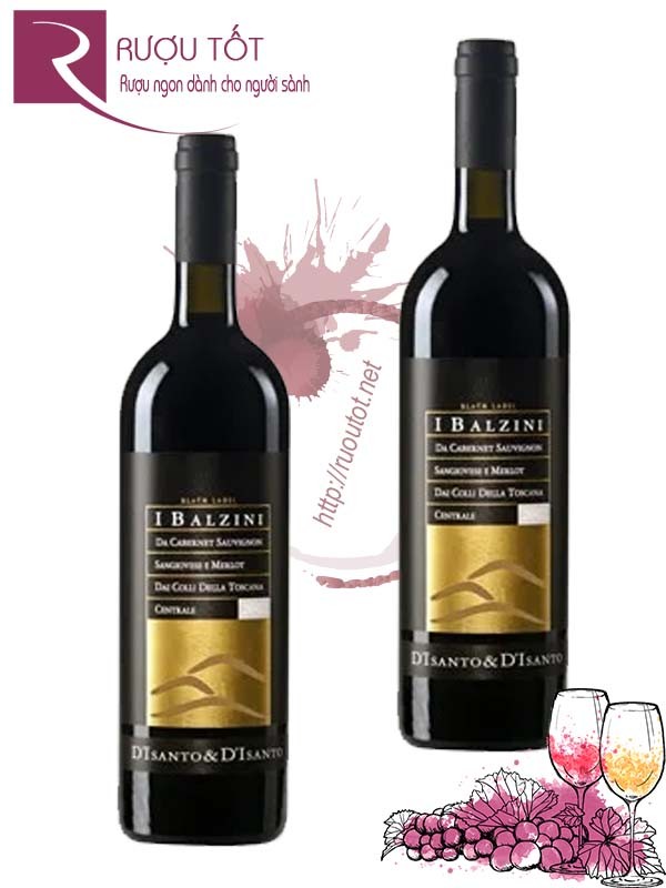 Rượu vang I Balzini Black Label IGP Toscana