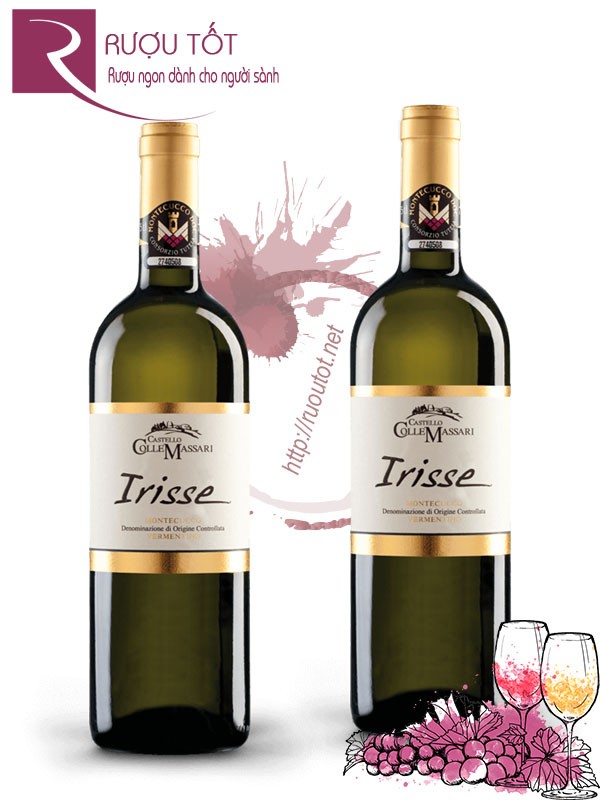 Rượu Vang Irisse Collemassari Montecucco Vermentino