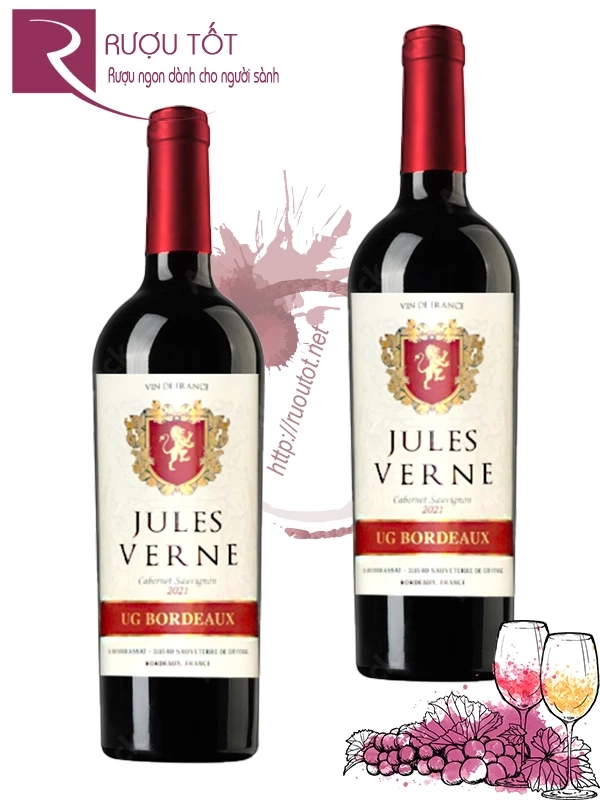 Rượu Vang Jules Verne UG Bordeaux Cabernet Sauvignon