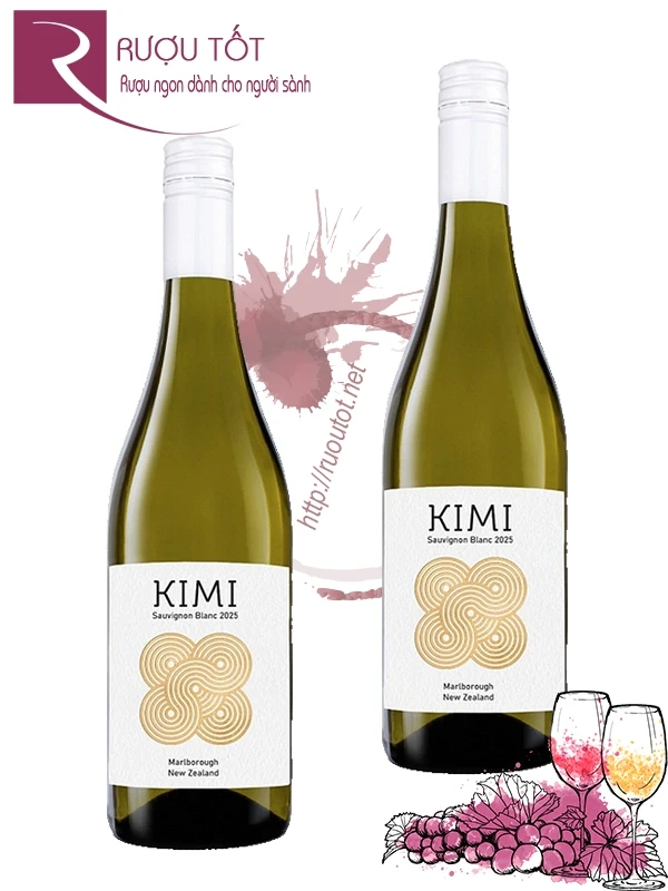 Vang trắng Kimi Sauvignon Blanc Marlborough 12,5%