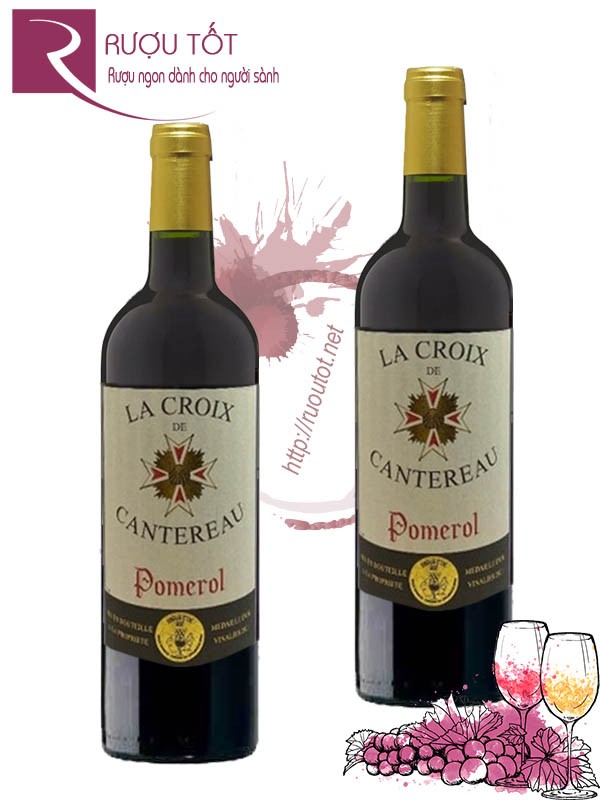 Rượu Vang La Croix De Cantereau