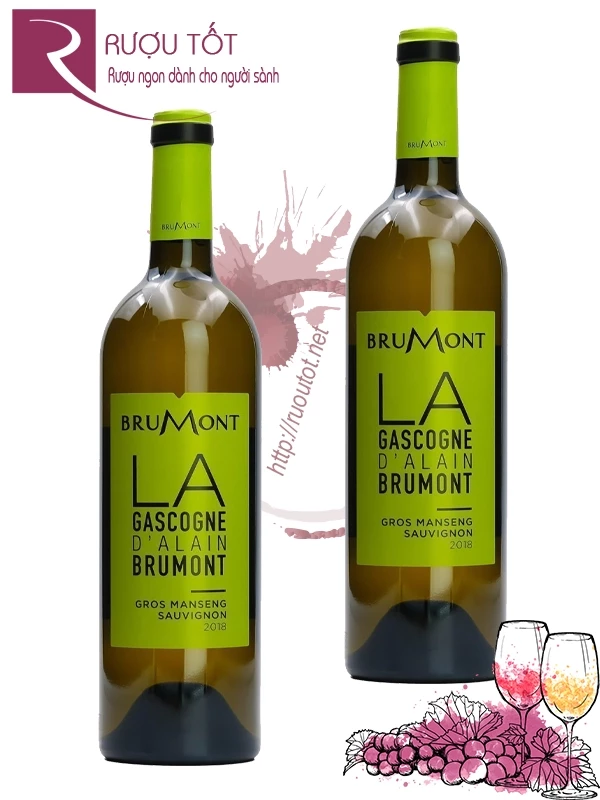 Vang Pháp La Gascogne Cotes de Gascogne Brumont
