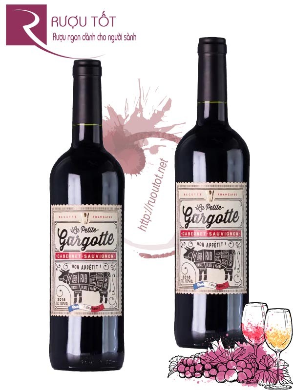 Rượu vang La Petite Gargotte Cabernet Sauvignon Cao cấp