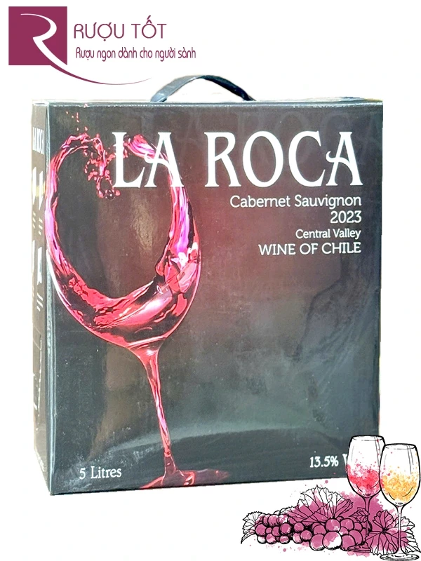 Rượu Vang Bịch La roca (3 lít – 5 lít)
