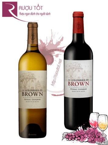 Rượu vang Le Colombier de Brown Chính hãng