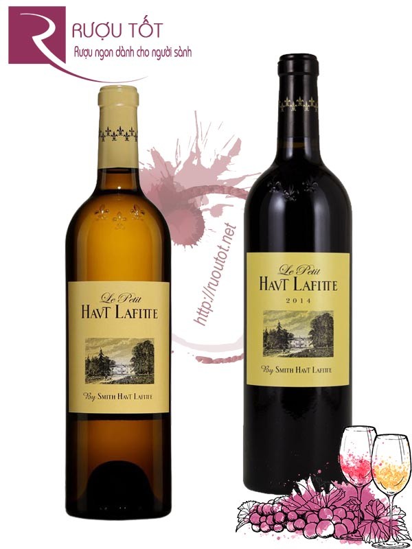 Rượu Vang Le Petit Haut Lafitte Đỏ - Trắng Cao cấp