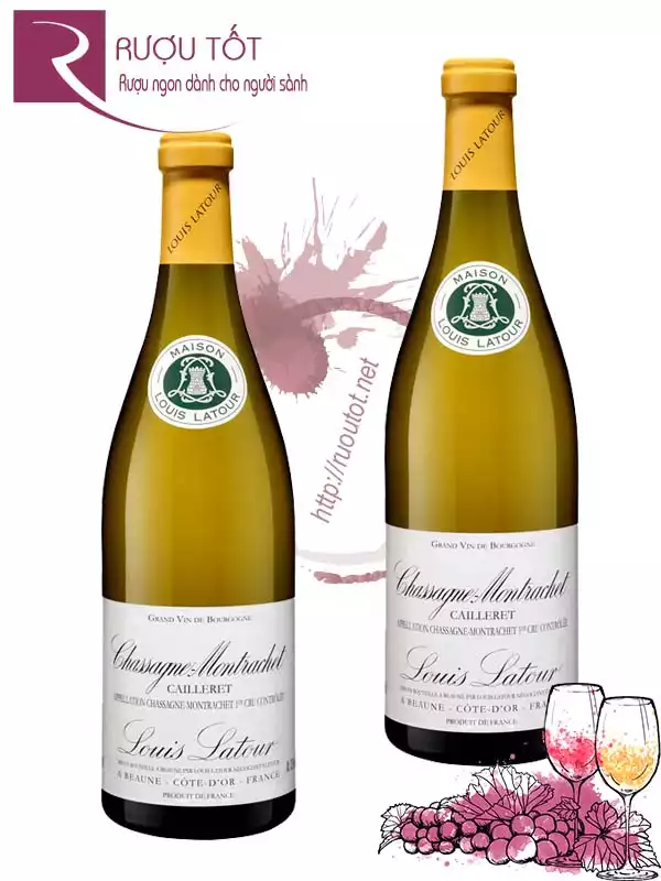 Rượu vang Louis Latour Chassagne Montrachet Cailleret