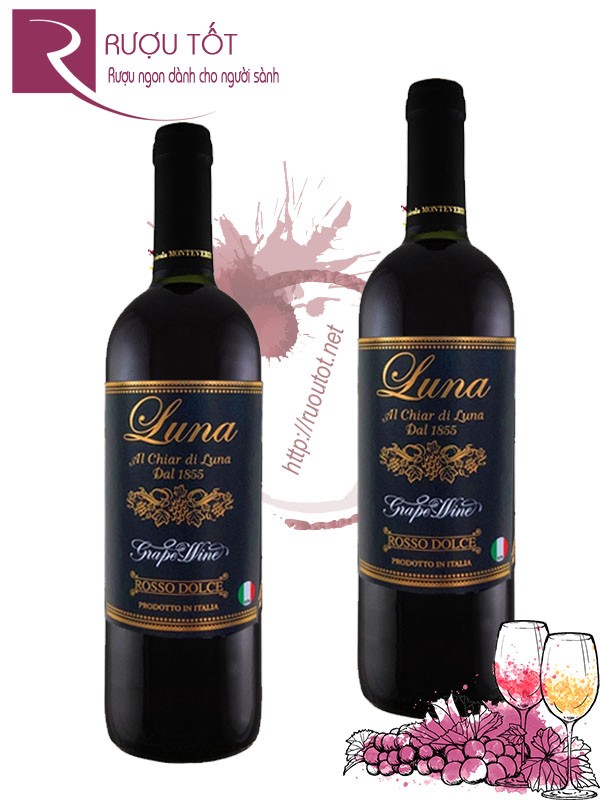 Rượu vang ngọt Luna Rosso Dolce Cao cấp