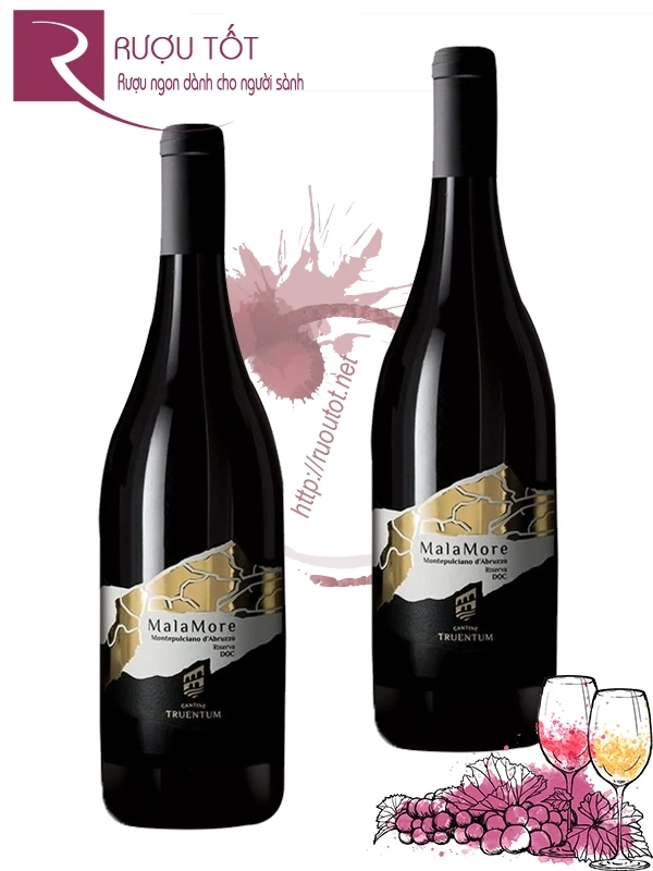 Rượu vang Malamore Montepulciano d'Abruzzo Riserva